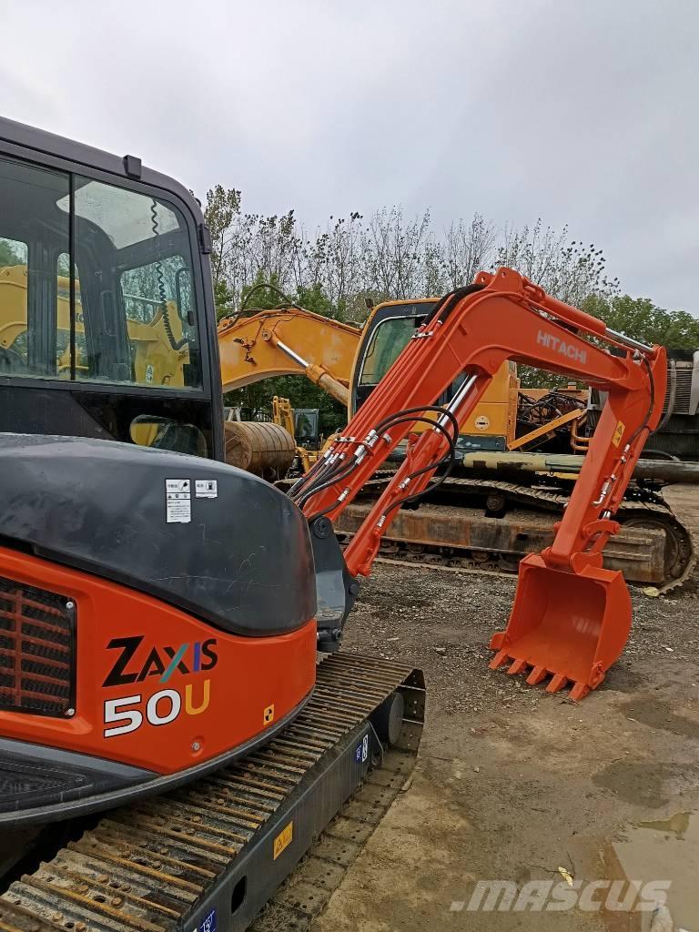 Hitachi ZX 50 U Мини екскаватори < 7 т
