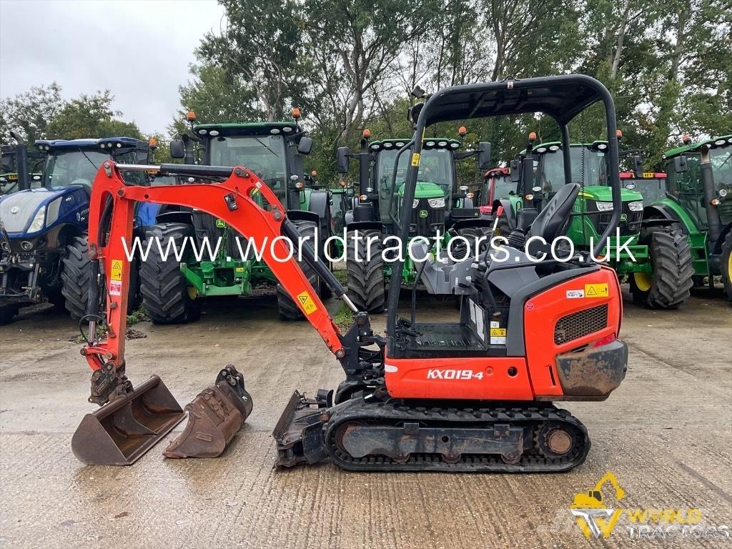 Kubota KX 019-4 Мини екскаватори < 7 т