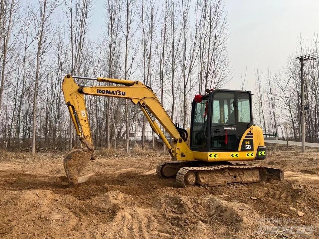Komatsu PC58 Средни екскаватори 7т - 12т