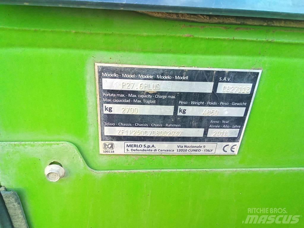 Merlo P 27.6 Plus Телескопични товарачи