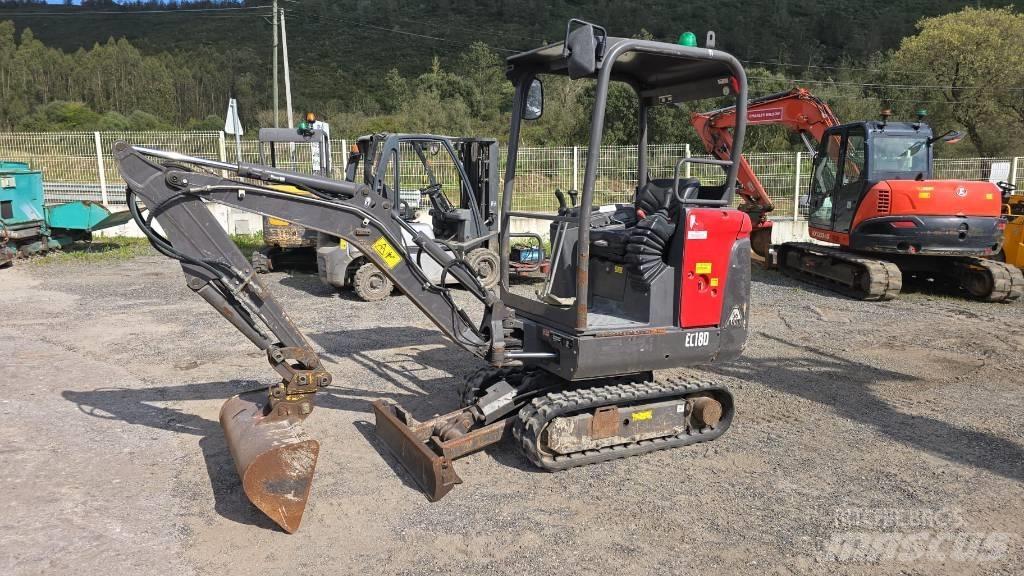 Volvo EC 18 Мини екскаватори < 7 т