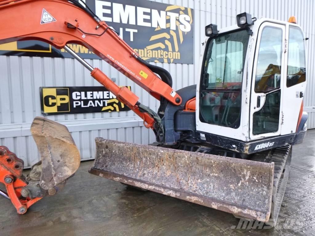 Kubota KX 080-3 A Средни екскаватори 7т - 12т