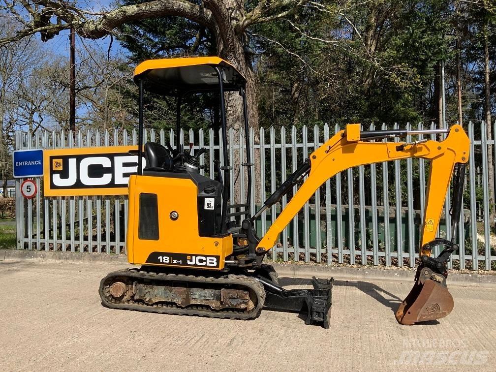 JCB 18Z-1 Мини екскаватори < 7 т