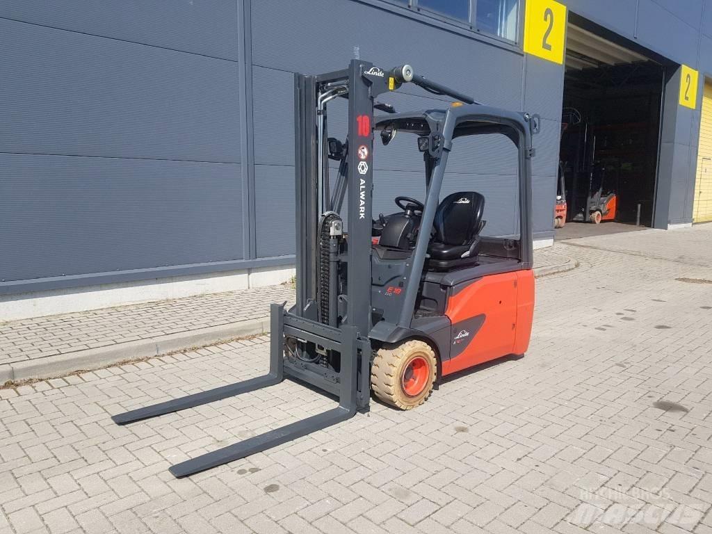 Linde E18 Електрически вилични кари-повдигачи