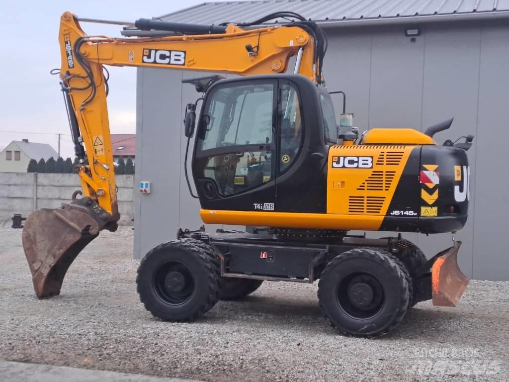 JCB JS145 W Колесни екскаватори