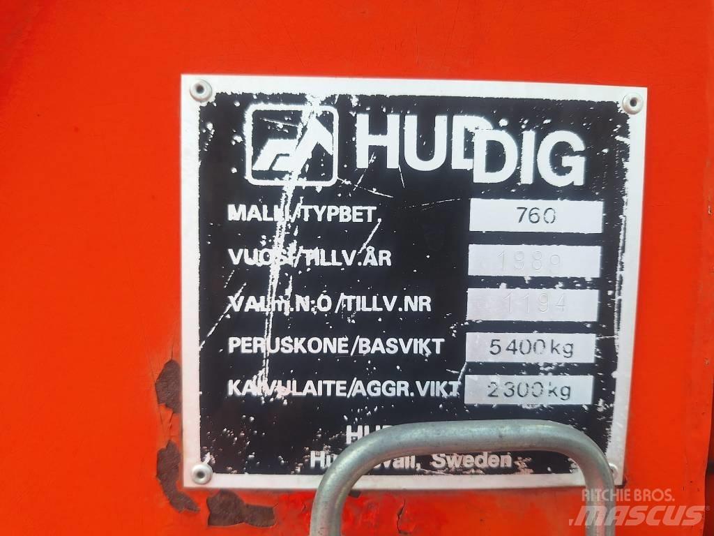 Huddig 760 Товарач със заден ексватор