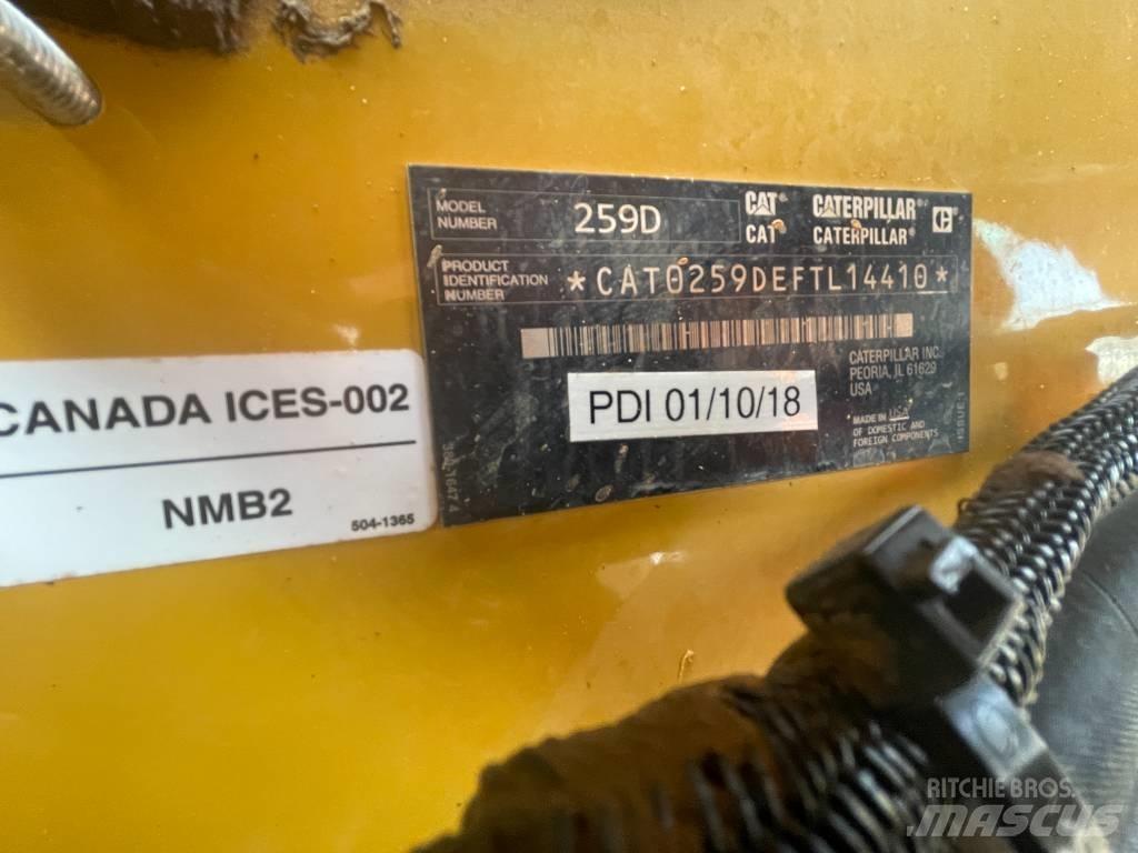 CAT 259 D Мини товарачи
