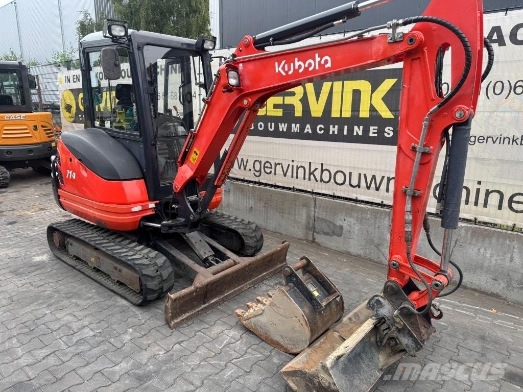 Kubota KX 71-3 Мини екскаватори < 7 т