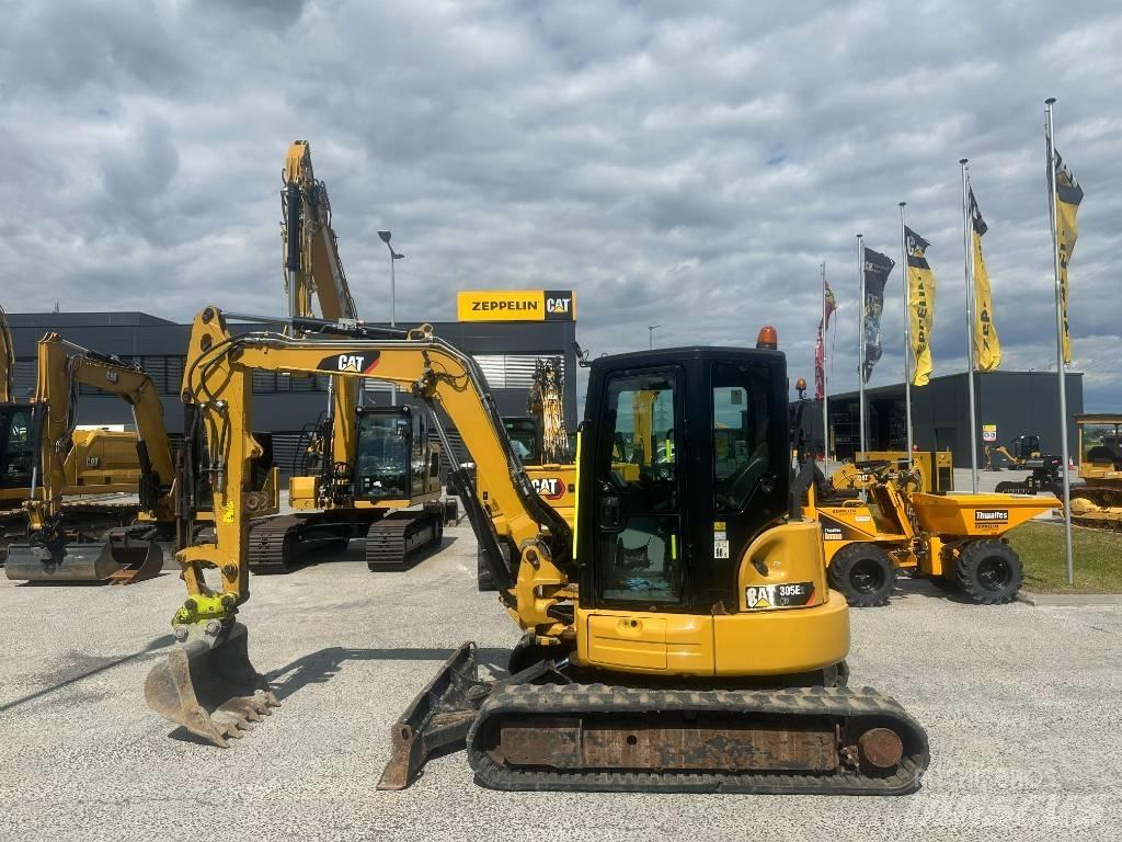 CAT 305 E Мини екскаватори < 7 т