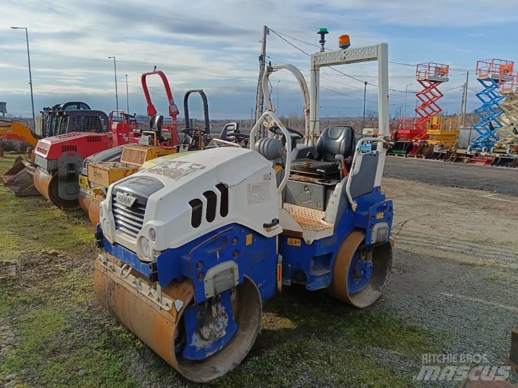 Hamm HD 12 VV Двойни барабанни ролки
