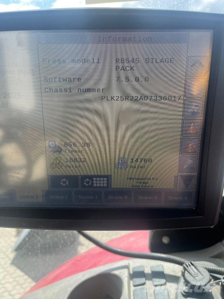 Case IH RB 545 Сламопреси за кръгли бали
