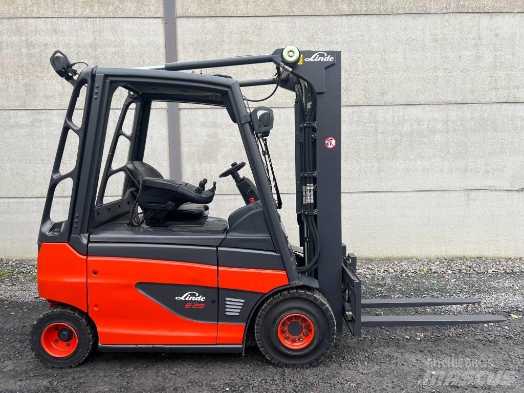 Linde E25-01 Електрически вилични кари-повдигачи