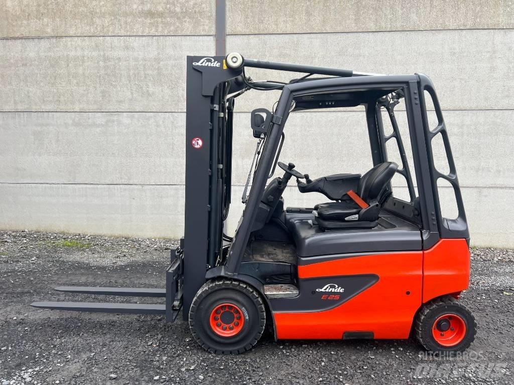 Linde E25-01 Електрически вилични кари-повдигачи