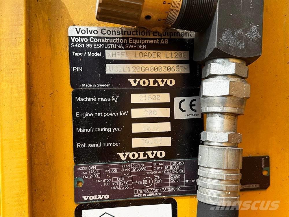 Volvo L 120 G Колесни товарачи