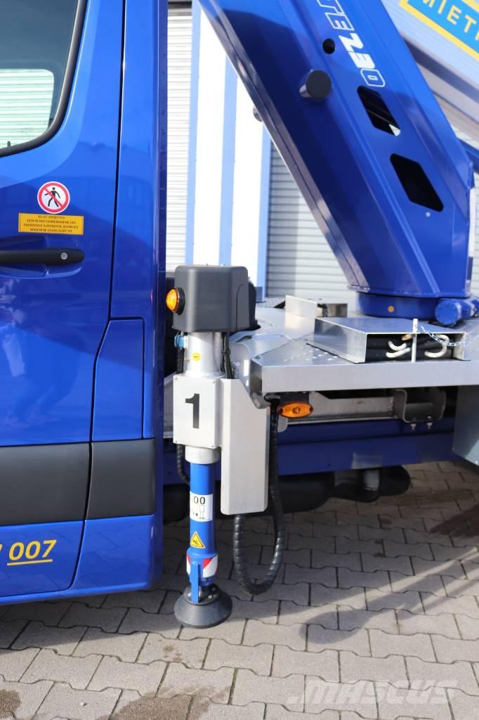 Multitel MTE 230 EX Моторизирани платформи с талига