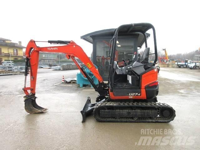 Kubota U 27-4 Мини екскаватори < 7 т