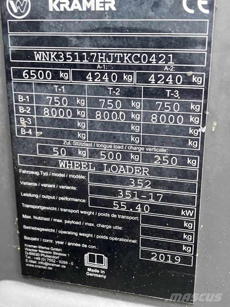 Kramer 8085T Телескопични товарачи за селското стопанство