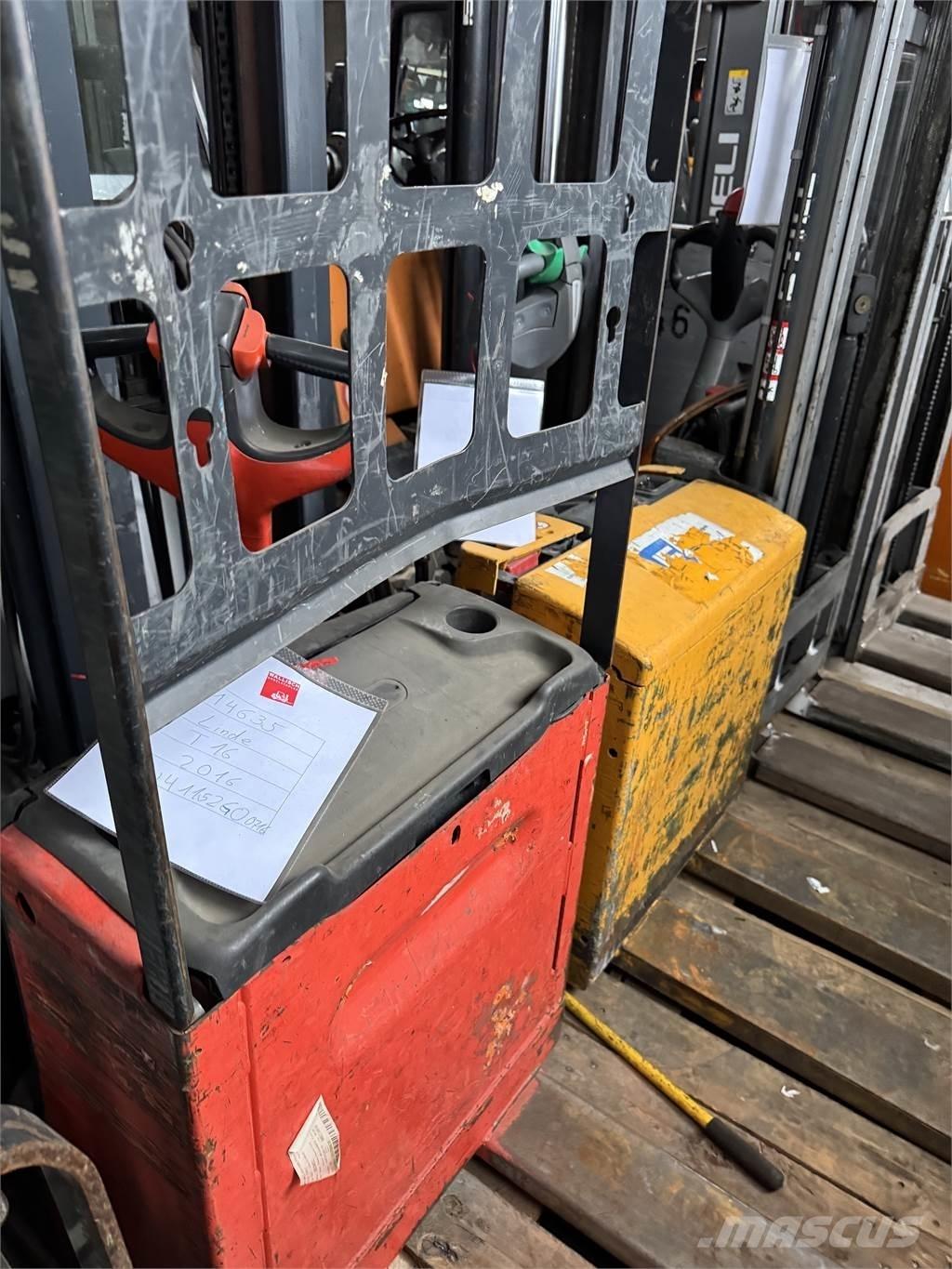 Linde T16 Колички високоповдигачи с теглич