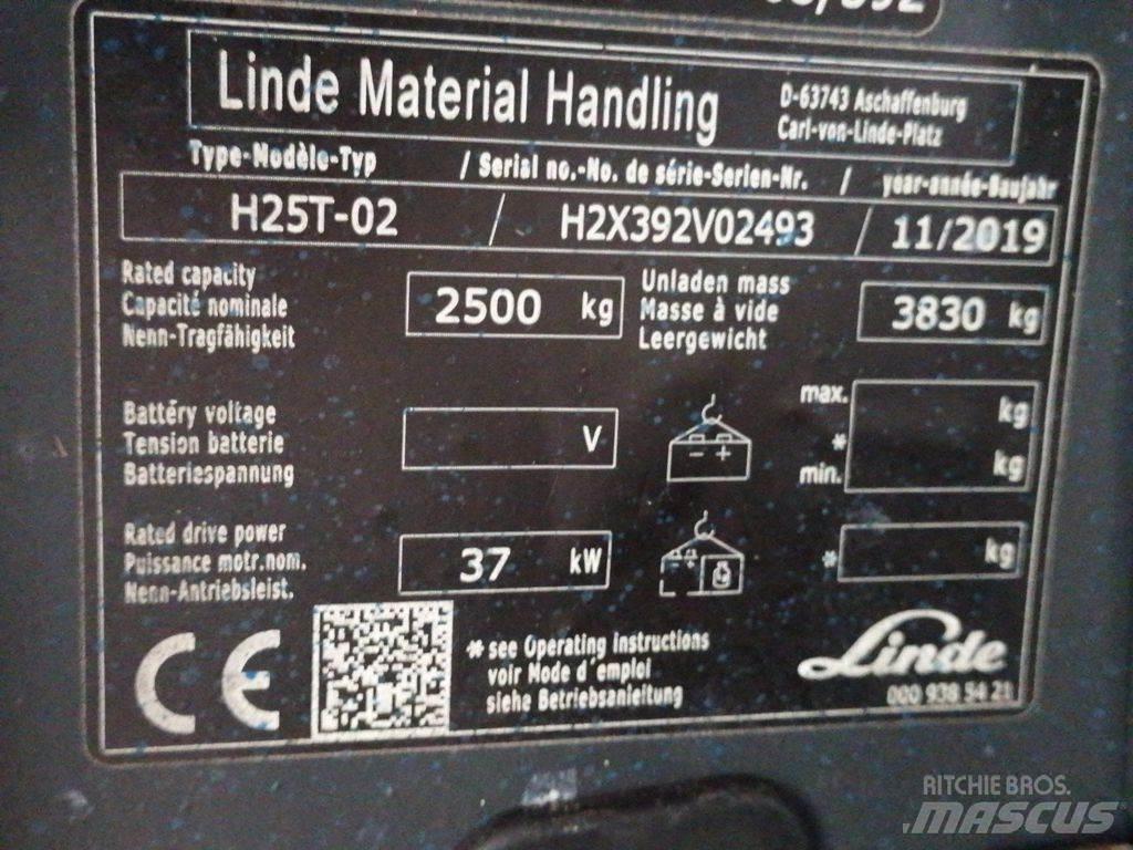 Linde H25T-02 Електрически вилични кари-повдигачи