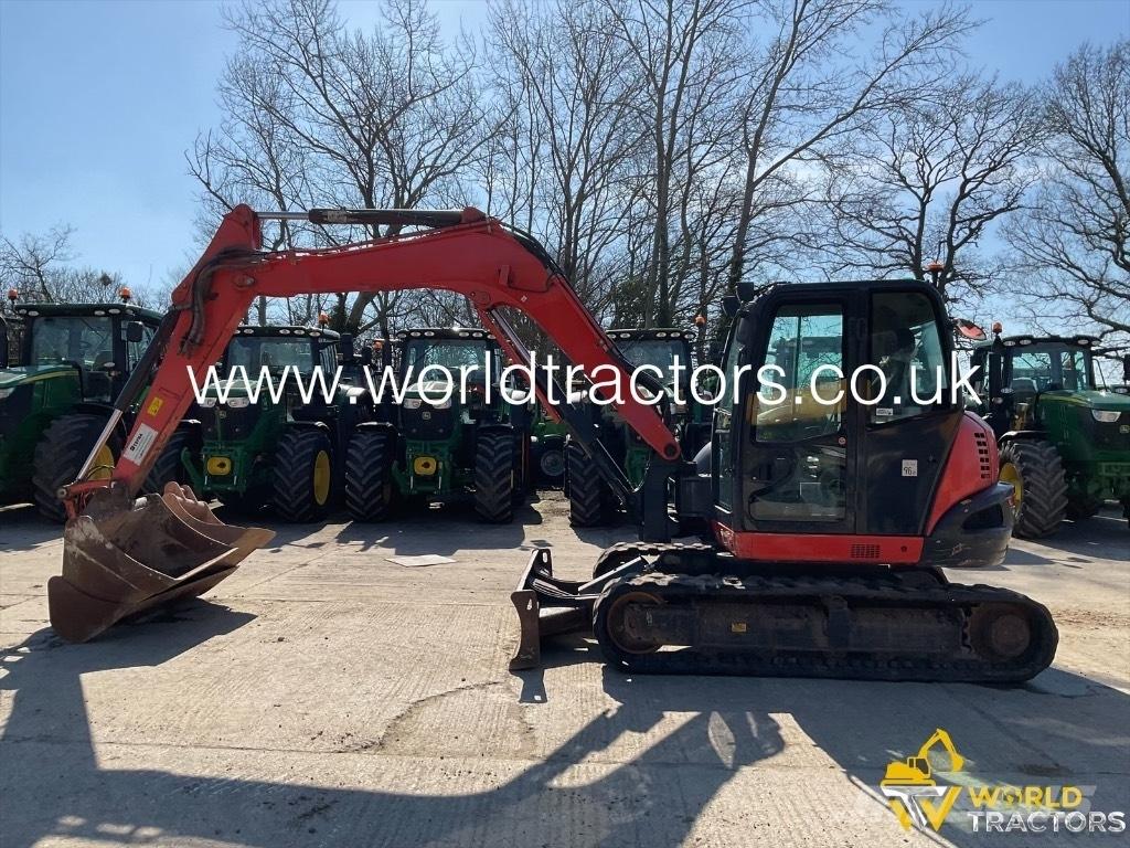 Kubota KX 080-4 Средни екскаватори 7т - 12т