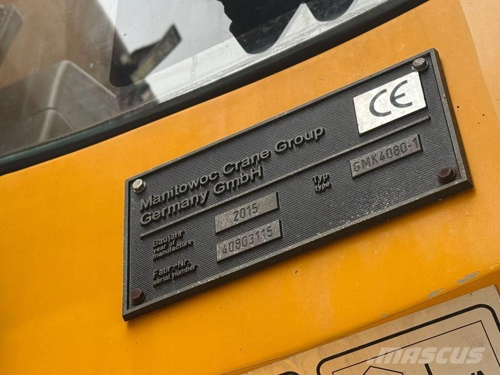 Grove GMK 4080-1 Всъдеходни кранове