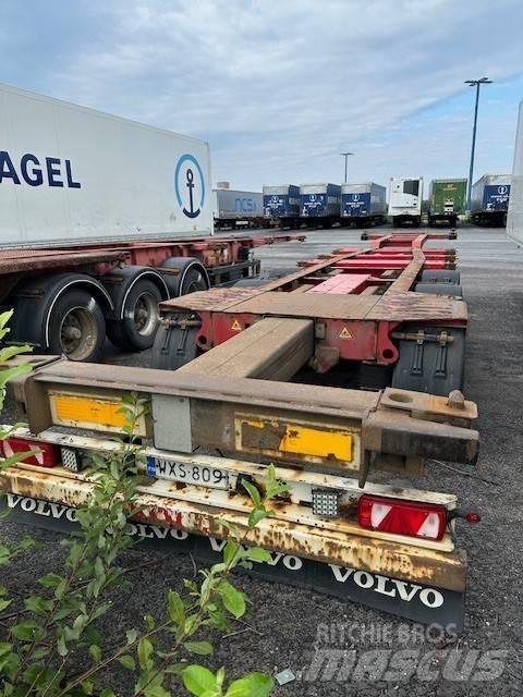Kögel SW 24 WXS-809 Контейнерни полуремаркета