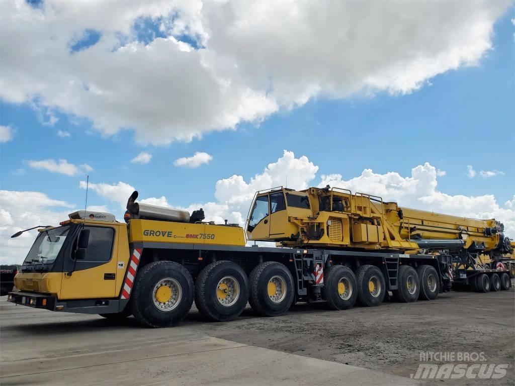 Grove GMK 7550 Всъдеходни кранове