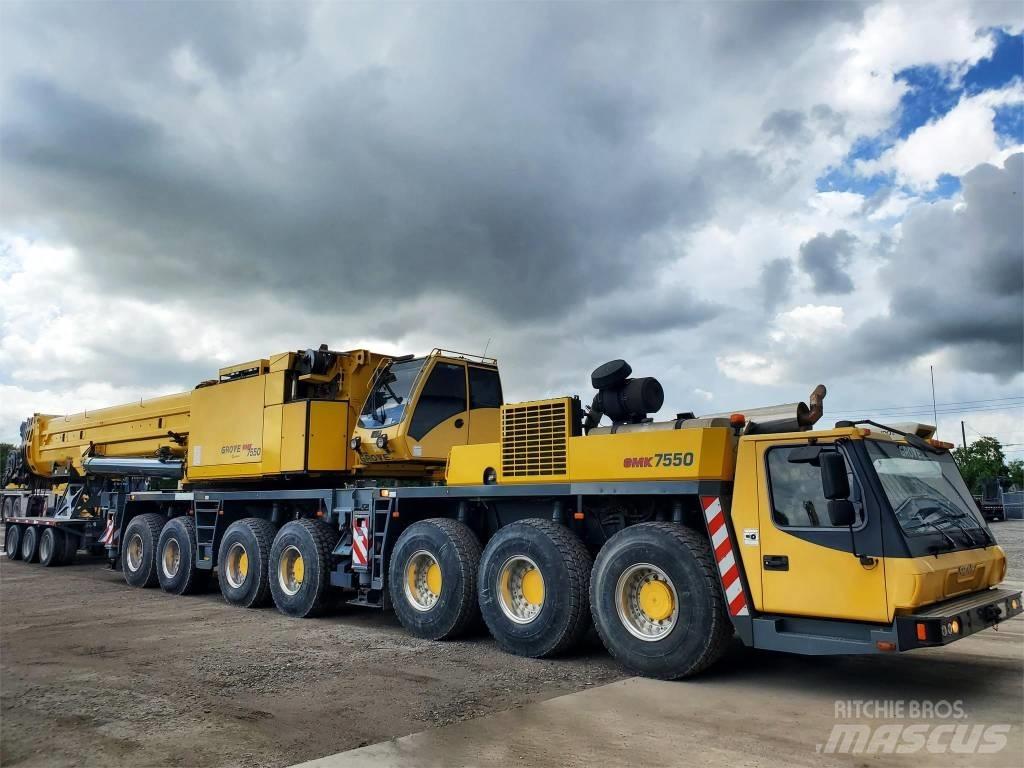 Grove GMK 7550 Всъдеходни кранове