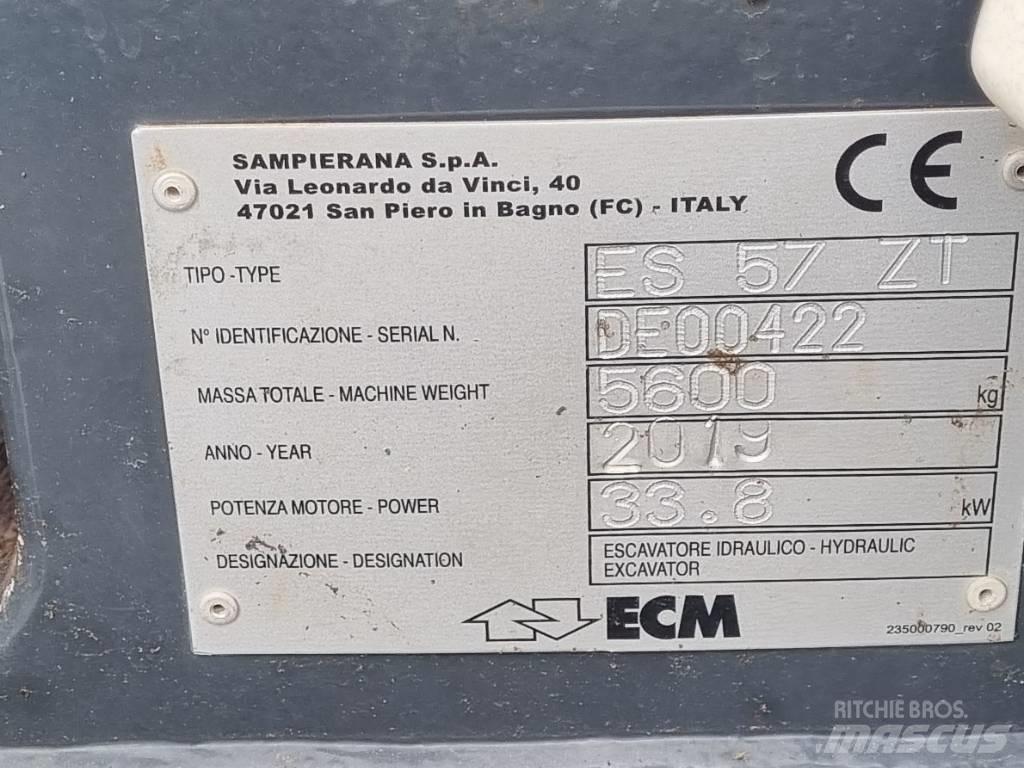 ECM ES 57 ZT Мини екскаватори < 7 т