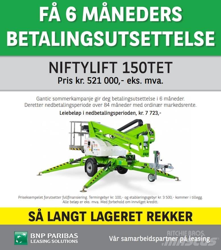 Niftylift 150TET Моторизирани платформи с ремарке