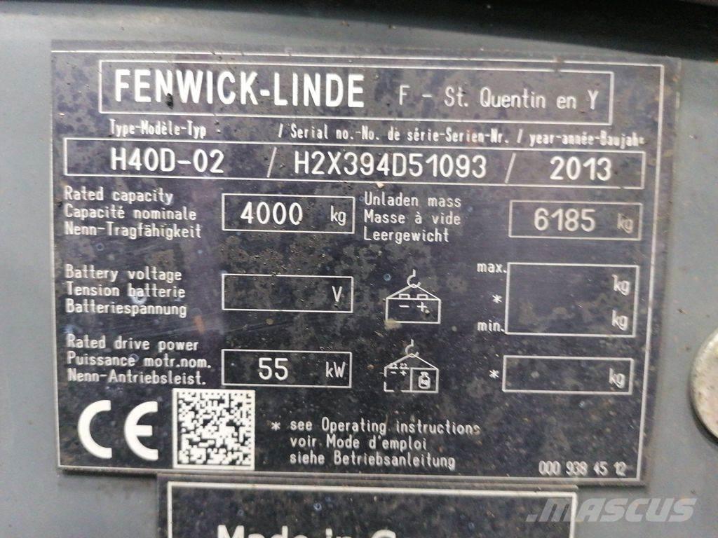 Linde H40D-02 Дизелови камиони