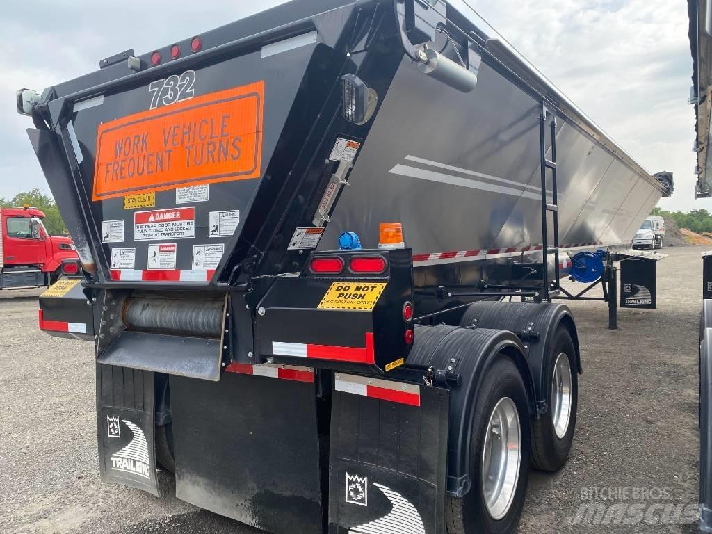 Trail King OLB236N Полуремаркета с подвижен под
