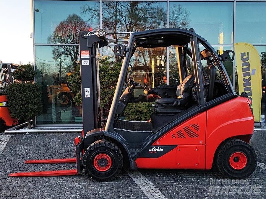 Linde H25T-02 Камиони с АГУ