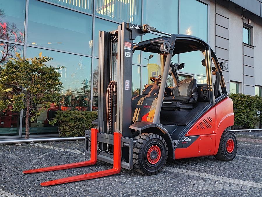 Linde H25T-02 Камиони с АГУ