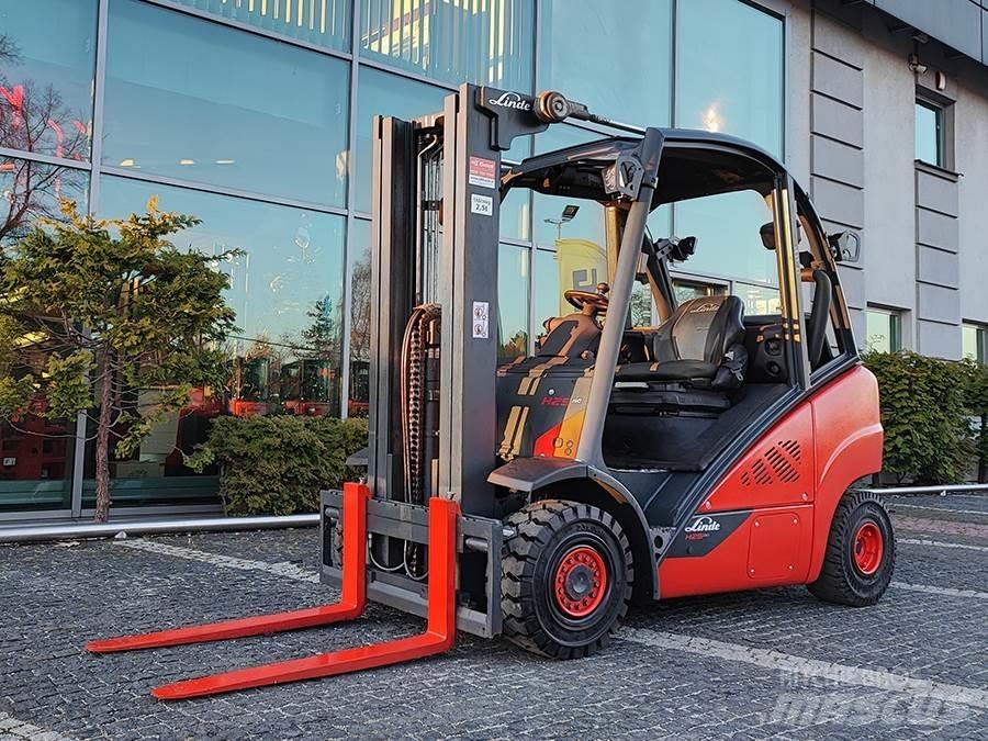 Linde H25T-02 Камиони с АГУ