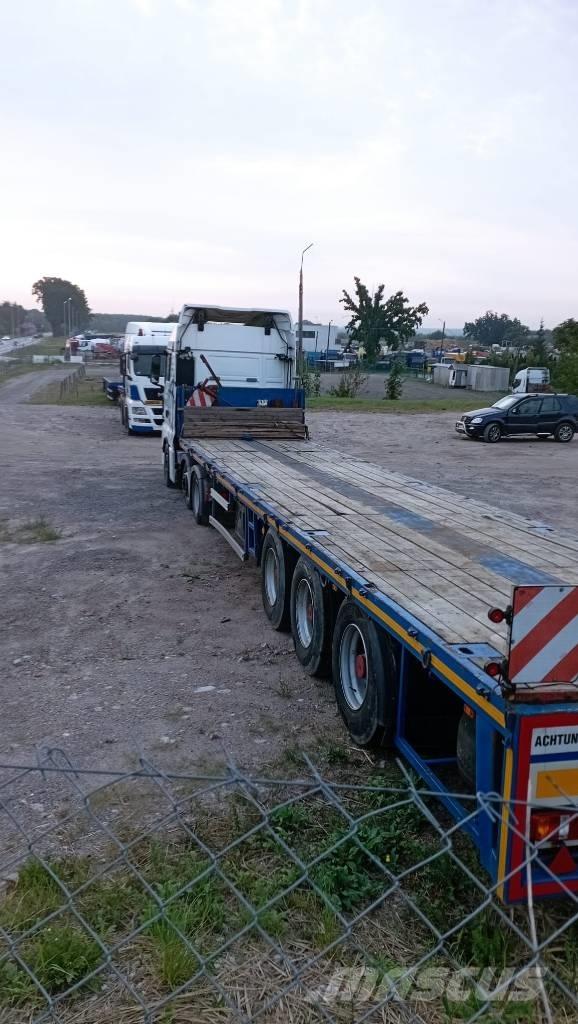 Broshuis E-2198/27 Полуремаркета със скипов подемник