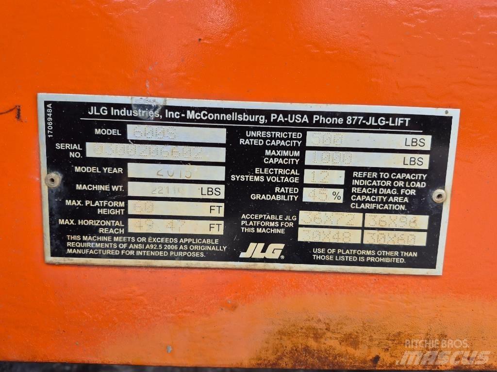 JLG 800 S Съчленени стрелови подемници