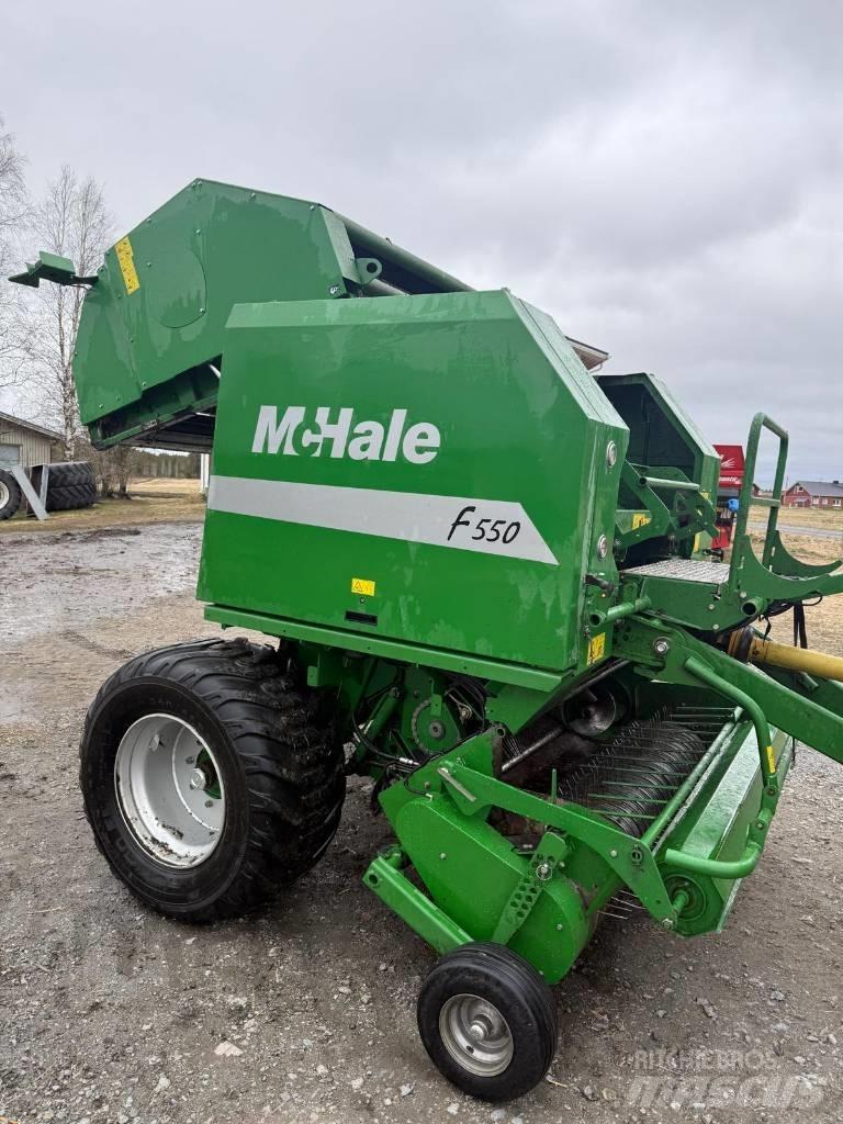 McHale F 550 Сламопреси за кръгли бали
