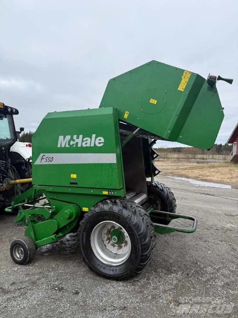 McHale F 550 Сламопреси за кръгли бали
