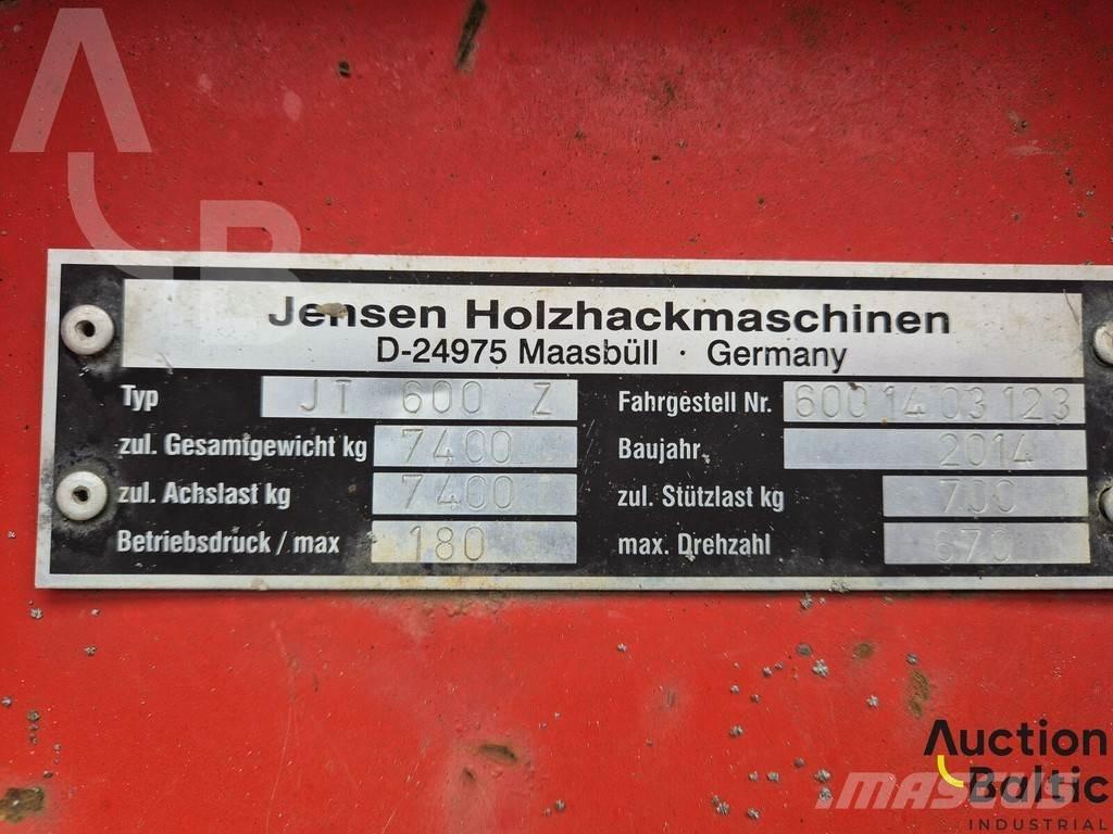 Jensen JT 600 Z Дробилки за клони