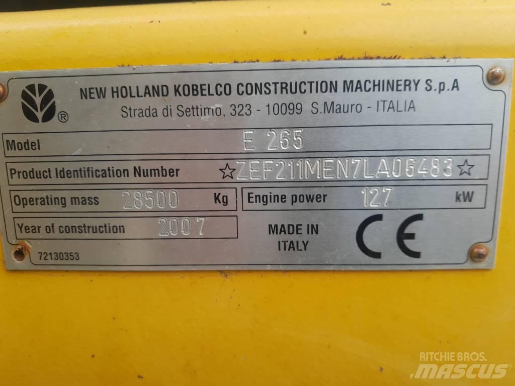 New Holland E 265 Верижен екскаватор
