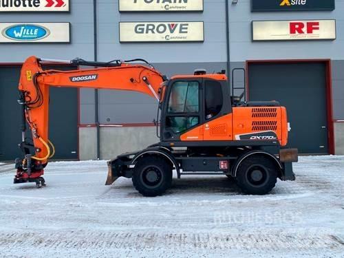 Doosan DX170W-5 Колесни екскаватори