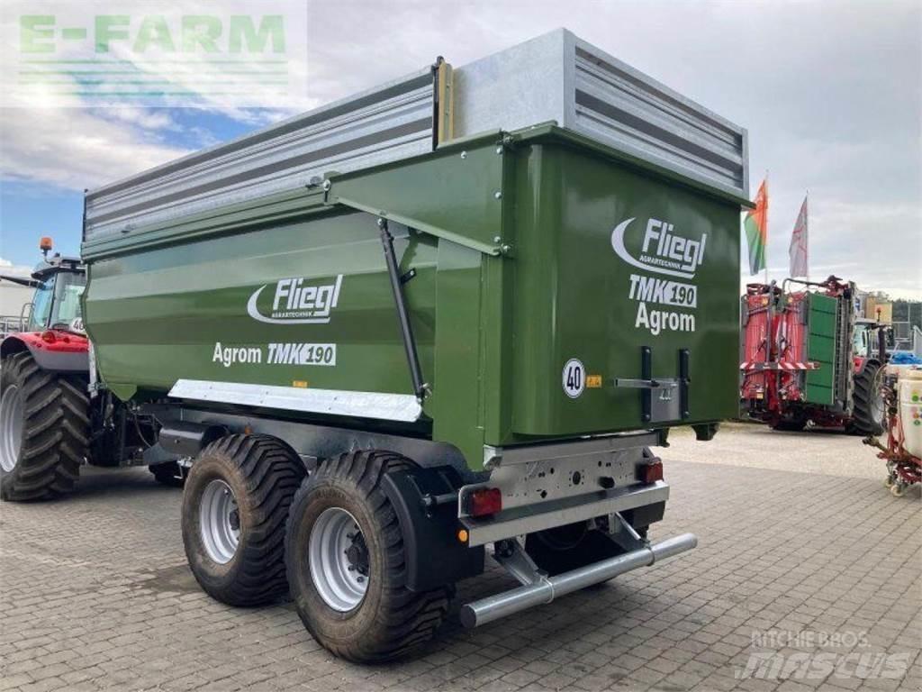 Fliegl tmk 190 fox Ремаркета за бали