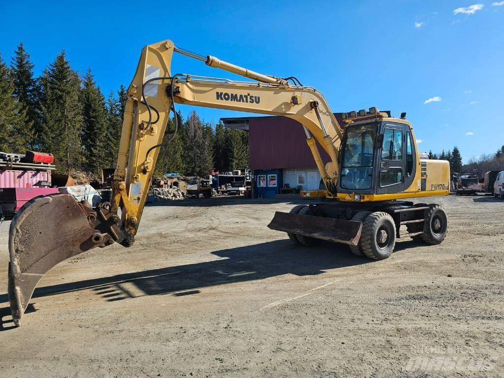 Komatsu PW 170-6 Колесни екскаватори