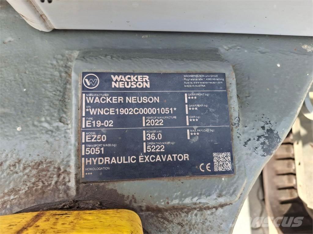 Wacker Neuson EZ50 Верижен екскаватор