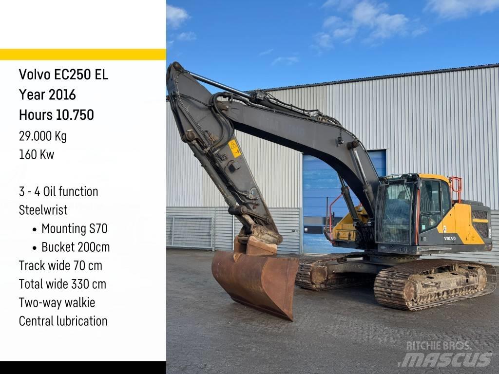 Volvo EC 250 EL Верижен екскаватор