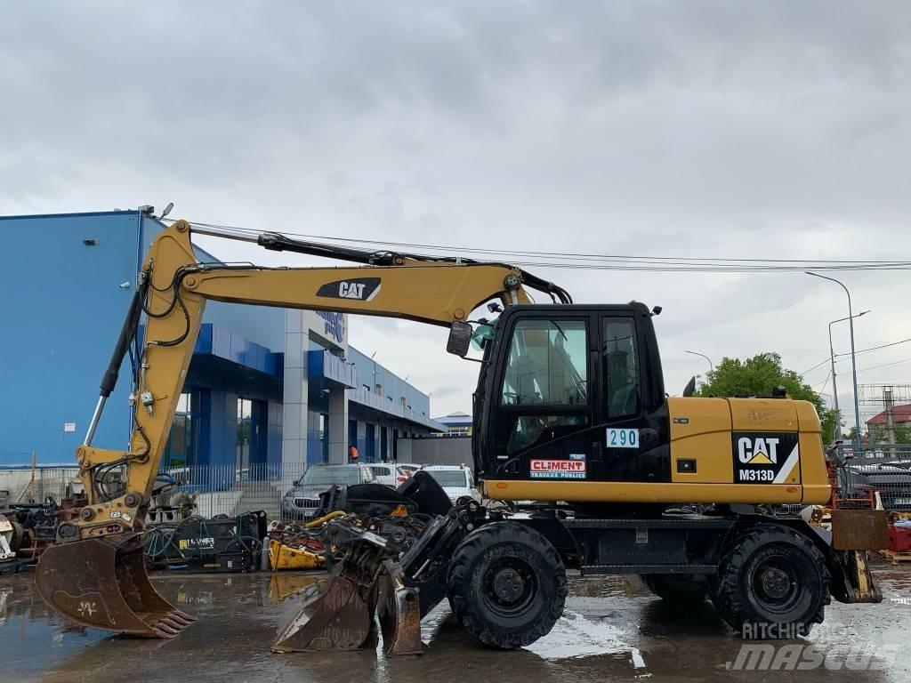 CAT M 313 D Колесни екскаватори