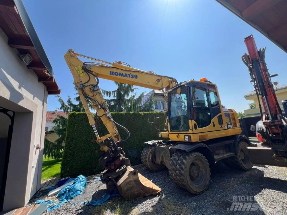 Komatsu PW 148-8 Колесни екскаватори