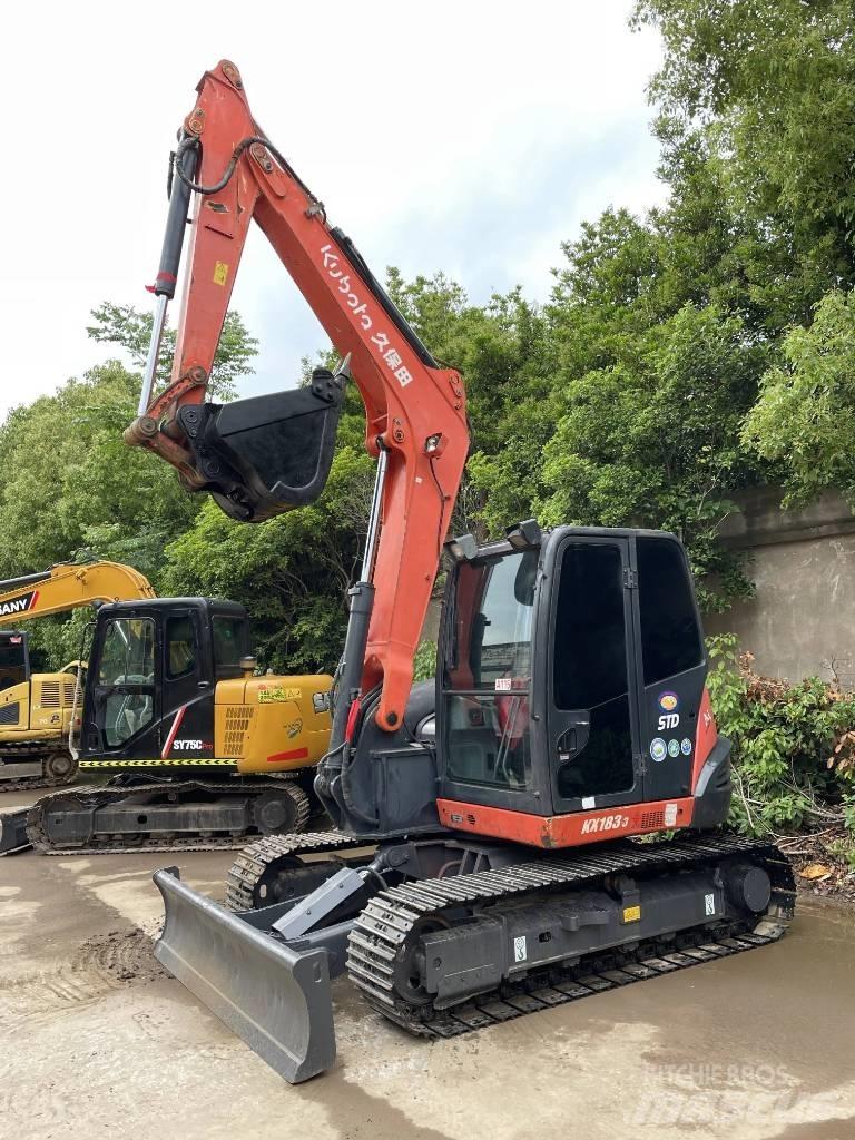 Kubota KX163 Верижен екскаватор