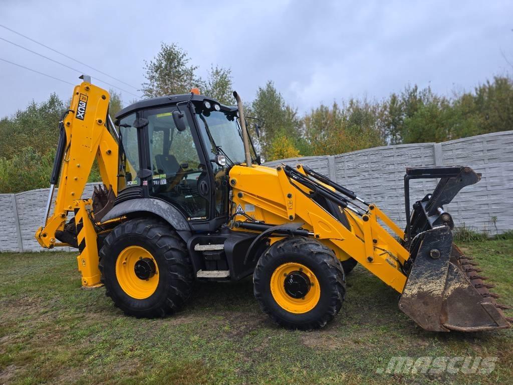 JCB 3 CX  Plus Товарач със заден ексватор